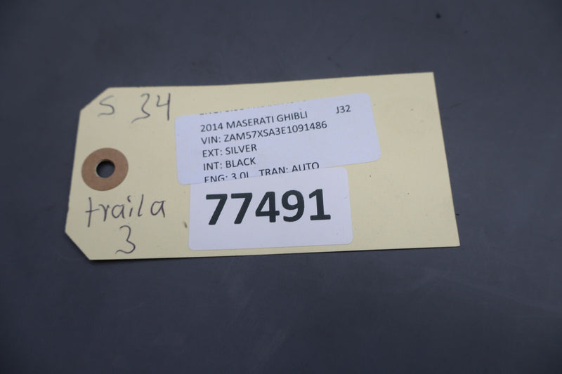 Load image into Gallery viewer, 14-22 Maserati Ghibli M157 Rear Right Passenger Side Interior Door Panel Oem