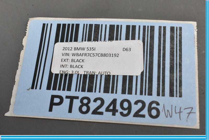 Load image into Gallery viewer, 11-16 BMW 528i 535i 550i Rear Right Passenger Side Window Regulator Motor Oem
