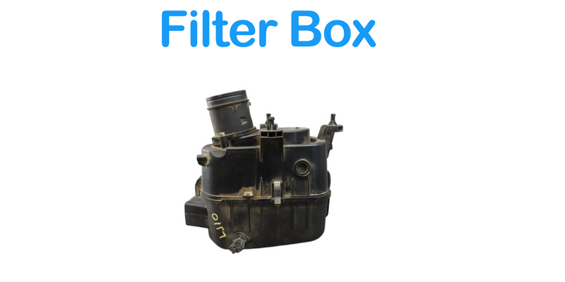 Load image into Gallery viewer, 14-21 Maserati Ghibli Right Side Engine Air Cleaner Housing Filter Box Black OEM