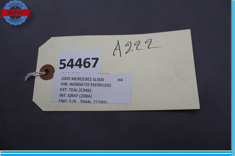 Load image into Gallery viewer, 03-12 Mercedes R230 SL500 SL550 Right Side Seat Backrest Recline Switch Gray Oem