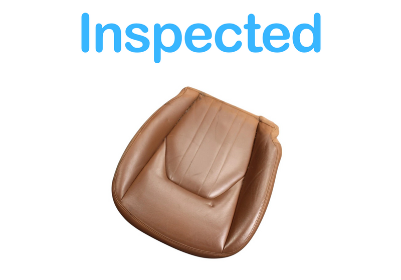 Load image into Gallery viewer, 14-17 Maserati Ghibli Front Left Driver Side Lower Bottom Seat Cushion Brown Oem