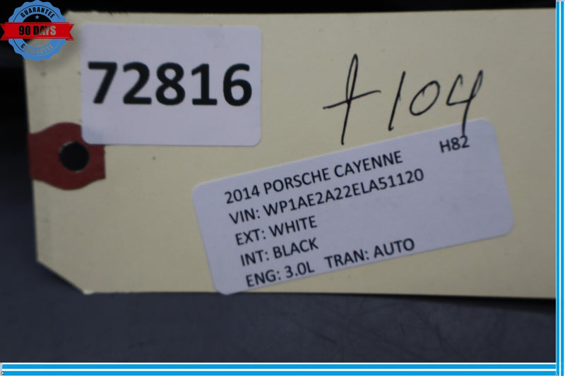 Load image into Gallery viewer, 11-14 Porsche Cayenne 958 Rear Left Side Bumper Inner Guide Support Bracket Oem