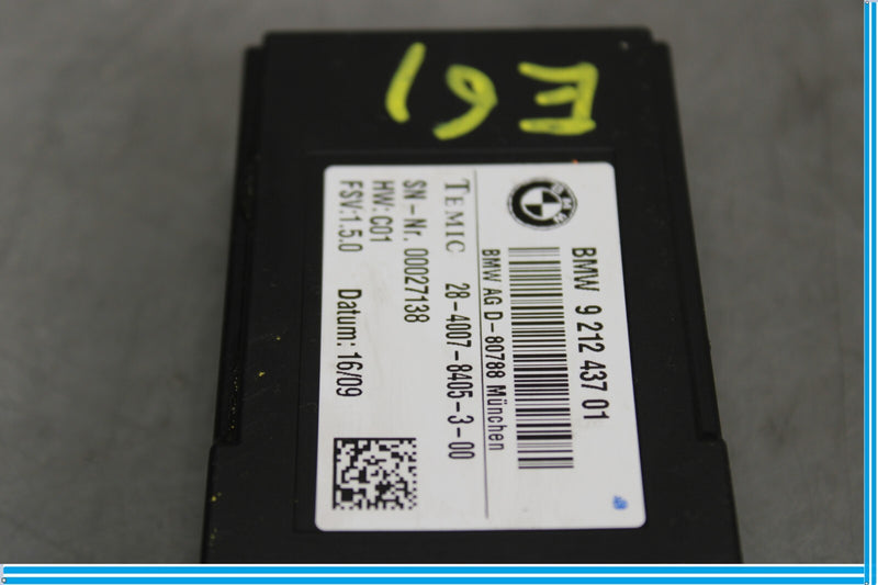 Load image into Gallery viewer, 09-15 BMW 750i 750Li F01 F02 Front Left Seat Comfort Control Module 9212437 Oem