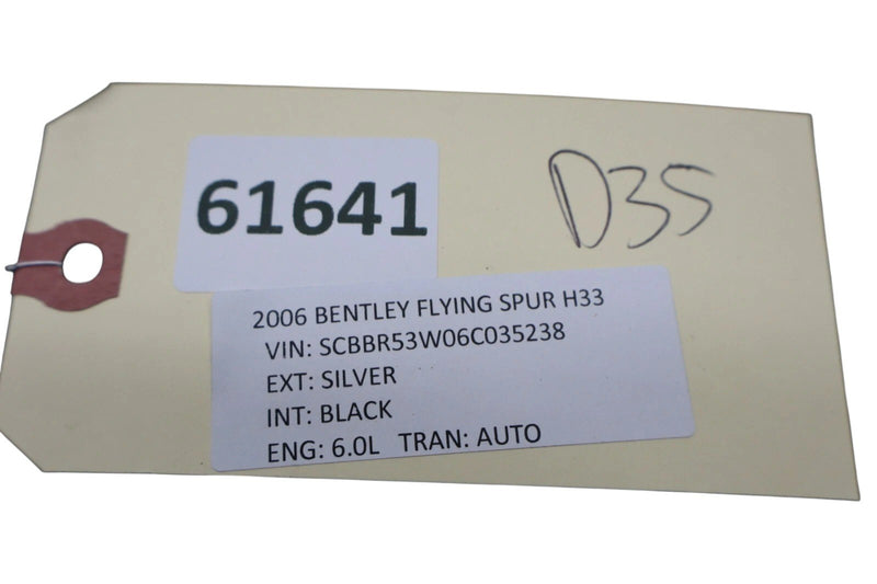 Load image into Gallery viewer, 06-13 Bentley Continental Flying Spur Rear Center Middle Seat Belt Black OEM