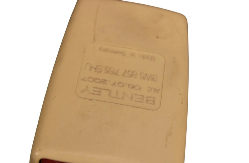 Load image into Gallery viewer, 06-13 Bentley Continental Front Left Driver Side Seat Belt Seatbelt Buckle Oem