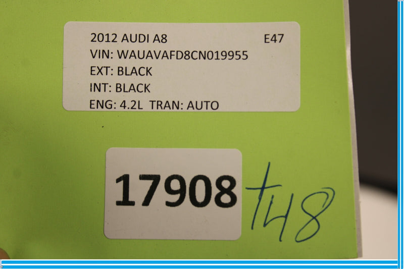 Load image into Gallery viewer, 11-19 Audi A8 Rear Left Driver Side Interior Sill Lid Cover Trim Panel Oem