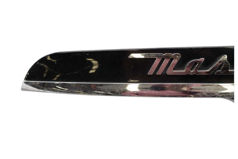 Load image into Gallery viewer, 14-19 Maserati Ghibli Rear Trunk License Plate Light Cover Trim W/ Camera Oem