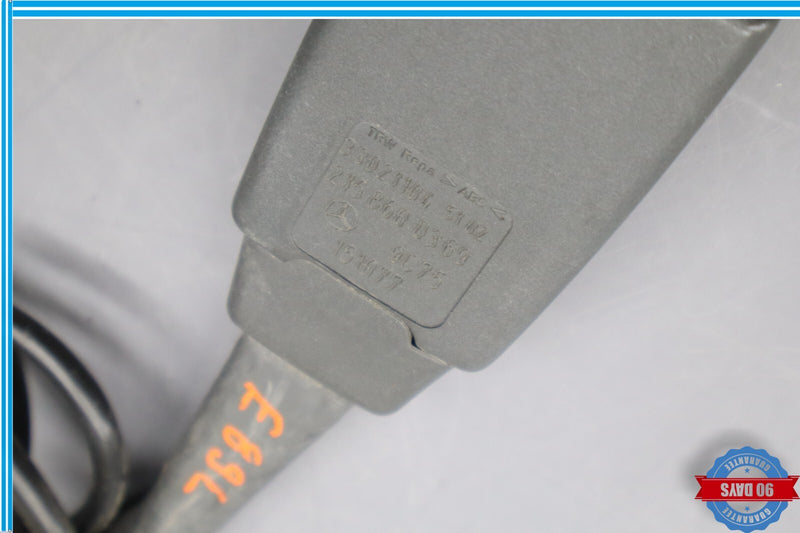 Load image into Gallery viewer, 03-06 Mercedes R230 SL500 SL600 Left Driver Side Seat Belt Buckle Beige Oem