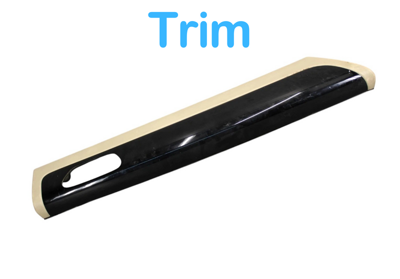 Load image into Gallery viewer, 06-12 Bentley Continental Rear Left Driver Side Door Handle Panel Trim OEM