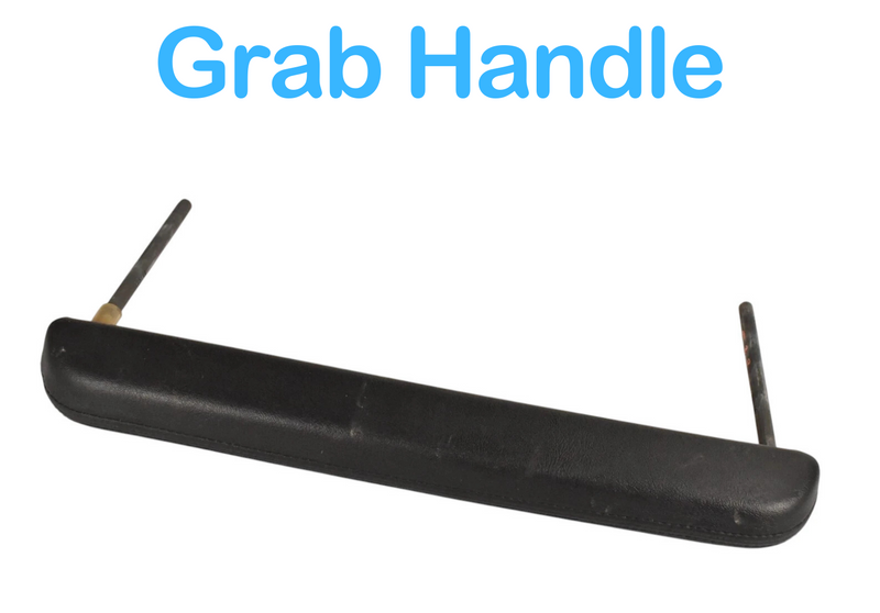 Load image into Gallery viewer, 03-07 Hummer H2 Right Side Upper Dash Grab Handle Insert Factory Trim Black OEM