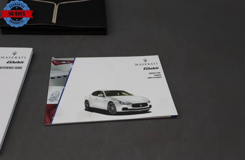 Load image into Gallery viewer, 14-17 Maserati Ghibli Owner Owner's Operator User Manual Guide Set Oem