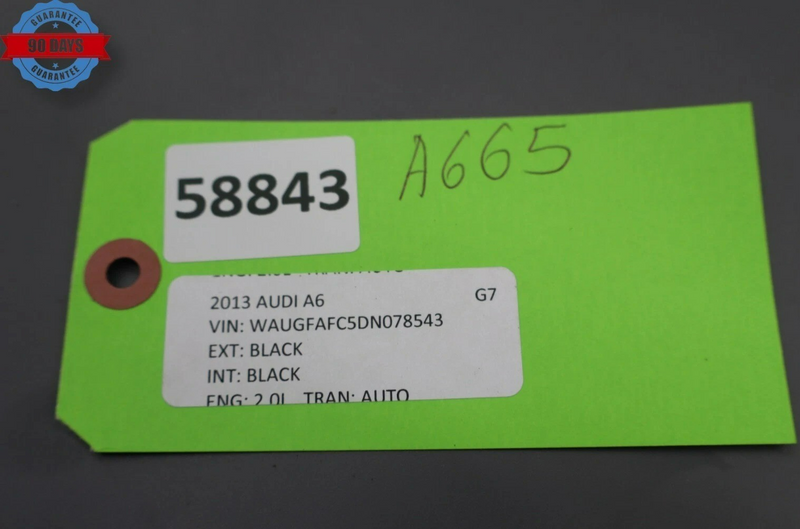 Load image into Gallery viewer, 12-18 Audi A6 Front Right Passenger Side Seat Belt Retractor 4G8857706G Oem