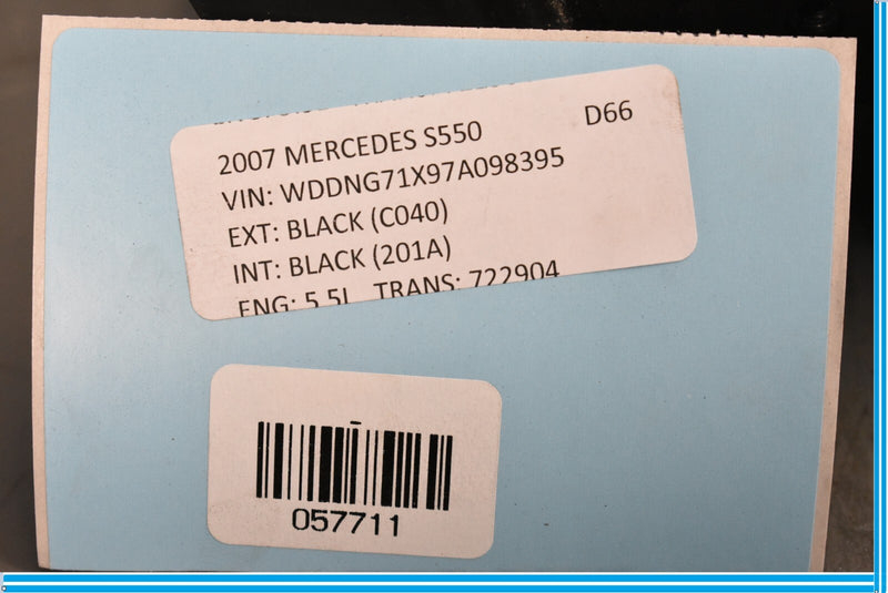 Load image into Gallery viewer, 07-13 Mercedes S550 S600 Front Left Driver Side Bumper Reinforcement Bracket Oem