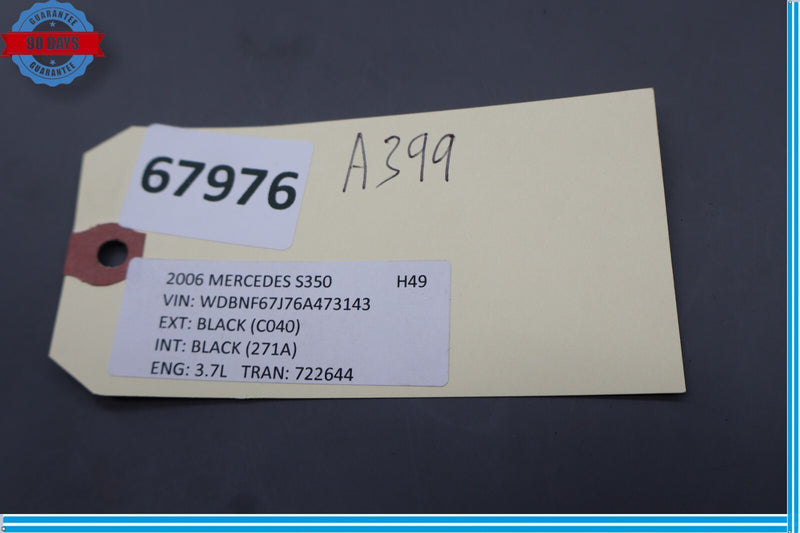 Load image into Gallery viewer, 00-06 Mercedes S350 S55 AMG Rear Right Door Panel Wood Trim Molding Oem