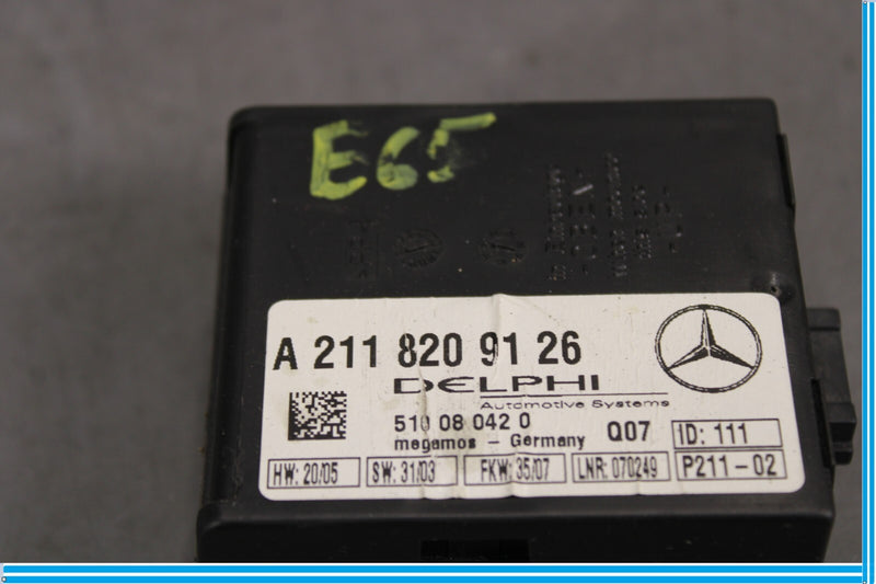 Load image into Gallery viewer, 03-12 Mercedes R230 SL550 SL500 Alarm Anti Theft Locking Control Module Oem