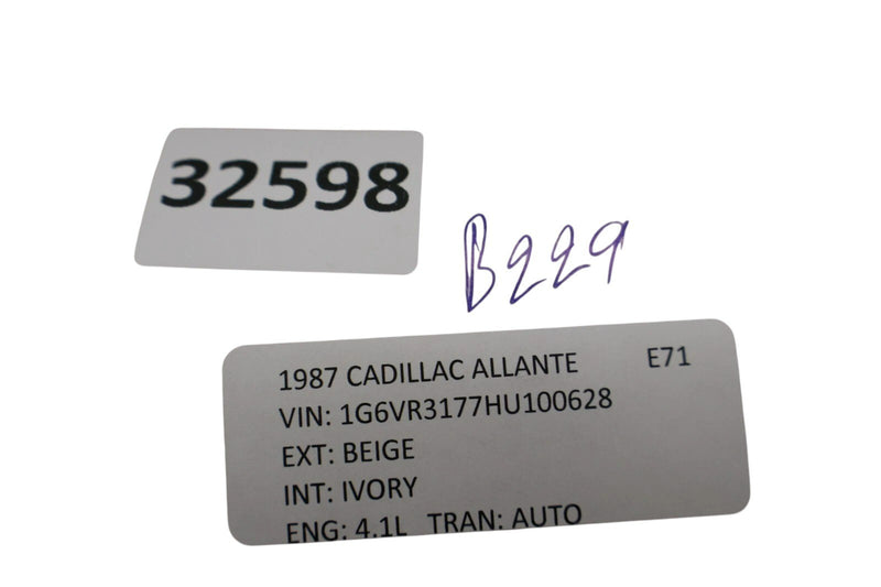 Load image into Gallery viewer, 87-93 Cadillac Allante Fuel Filler Gas Door Lid Cover OEM