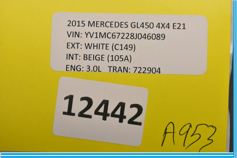 Load image into Gallery viewer, 13-16 Mercedes GL450 X166 Tailgate Liftgate Trunk Lock Release Stop Switch Oem