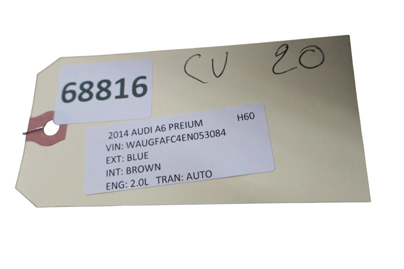 Load image into Gallery viewer, 12-18 Audi A6 Front Right Passenger Side Seat Upper Top Cushion OEM