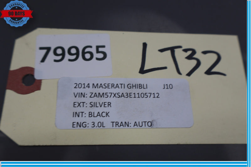 Load image into Gallery viewer, 14-20 Maserati Ghibli M157 Left Driver Side Skirt Rocker Panel Molding Oem