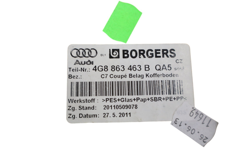 Load image into Gallery viewer, 12-18 Audi A7 Quattro S7 Trunk Luggage Spare Tire Floor Cargo Trim Cover Oem