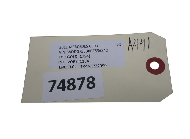 Load image into Gallery viewer, 06-15 Mercedes W204 C250 Front Left Seat Outer Cover Reinforcement Trim Oem