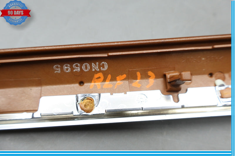 Load image into Gallery viewer, 07-15 Audi Q7 Rear Left Driver Side Door Panel Trim Cover Wood Grain Oem