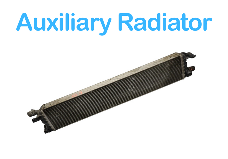 Load image into Gallery viewer, 12-18 Audi A7 Quattro Supercharged Engine Auxiliary Cooler Radiator Oem