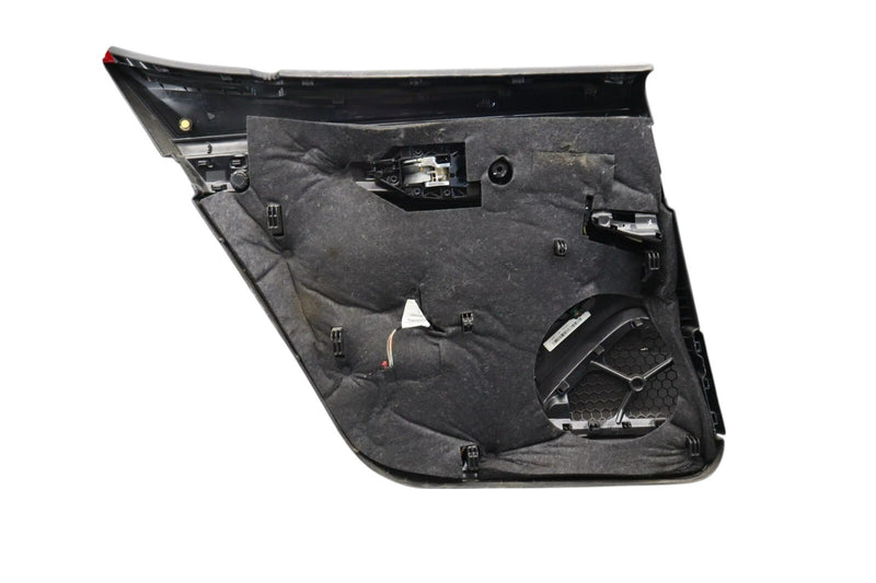 Load image into Gallery viewer, 10-16 Porsche Panamera Rear Right Side Interior Door Cover Panel Black Oem