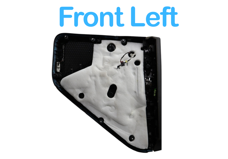 Load image into Gallery viewer, 11-18 Porsche Cayenne 958 S Rear Left Driver Side Interior Door Panel Trim Oem