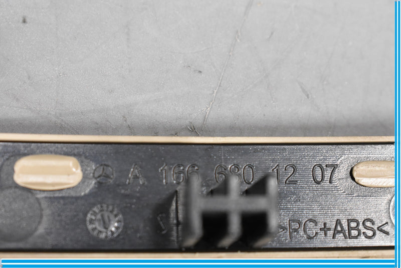 Load image into Gallery viewer, 12-19 Mercedes GL450 X166 HVAC AC A/C Climate Control Switch Bezel Trim Oem