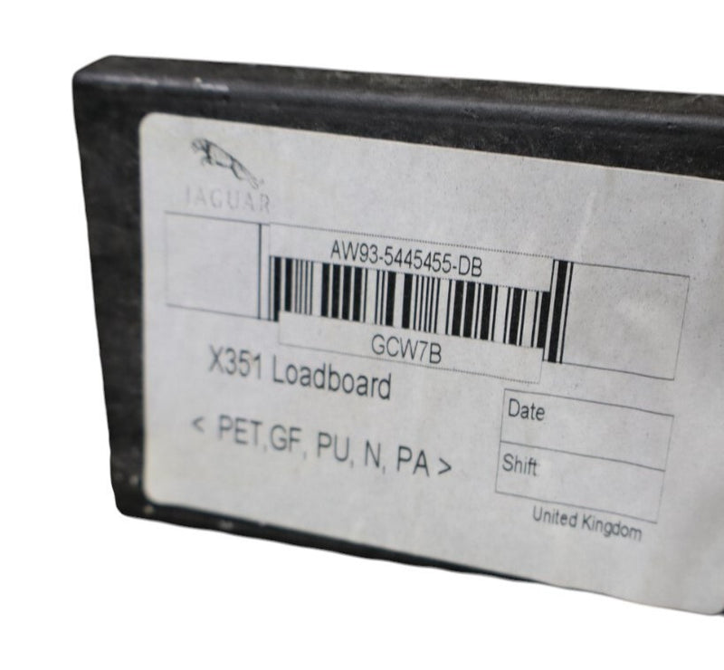 Load image into Gallery viewer, 10-13 Jaguar X351 XJ XJL Trunk Mat Carpet Spare Cover Trim AW935445455DB Oem