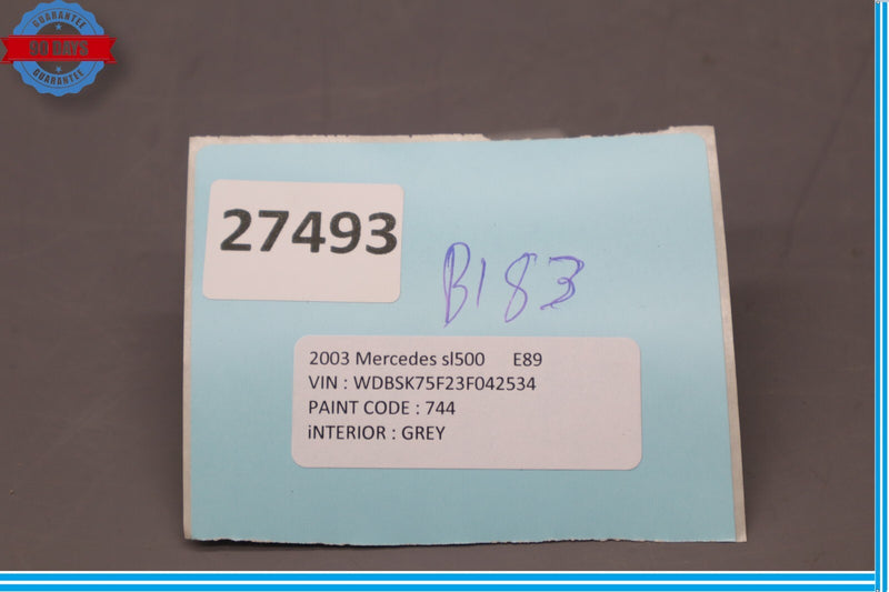 Load image into Gallery viewer, 03-04 Mercedes SL500 SL55 AMG Front Windshield Rain Sensor 2308211851 Oem