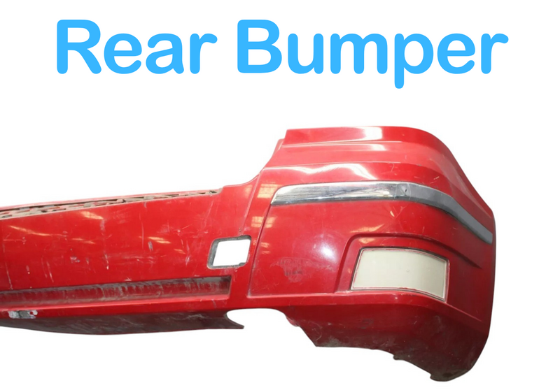 Load image into Gallery viewer, 10-15 Mercedes GLK250 GLK350 Rear Bumper Shell Cover Trim Panel Assembly Red OEM