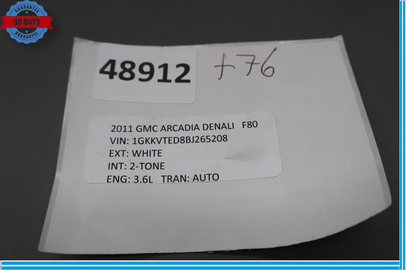 Load image into Gallery viewer, 07-17 GMC Acadia Demali Front Right Or Left Side Inner Corner Glass Cap Oem