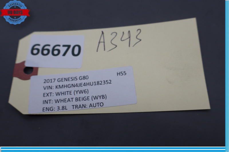 Load image into Gallery viewer, 17-20 Genesis G80 Front Left Driver Seat Forward Cover Trim Oem