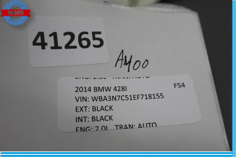 Load image into Gallery viewer, 14-20 BMW 320i 328i 428i Rear Left Driver Side Upper C Pillar Trim Panel Oem
