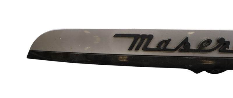 Load image into Gallery viewer, 14-17 Maserati Ghibli Rear Trunk Lid Molding Trim Panel W/ Parking Camera Oem