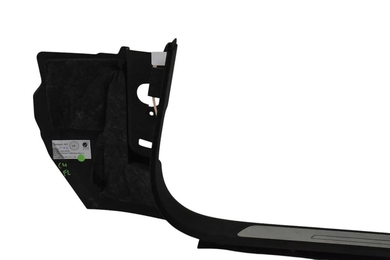 Load image into Gallery viewer, 11-18 Audi A8 Front Left Door Sill Scuff Plate Trim Cover Black 4H1867271C OEM