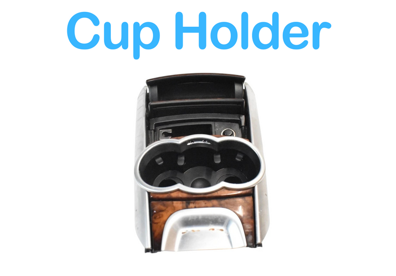 Load image into Gallery viewer, 06-13 Mercedes W251 R350 R500 Front Center Console Cup Holder Ashtray Wood Oem