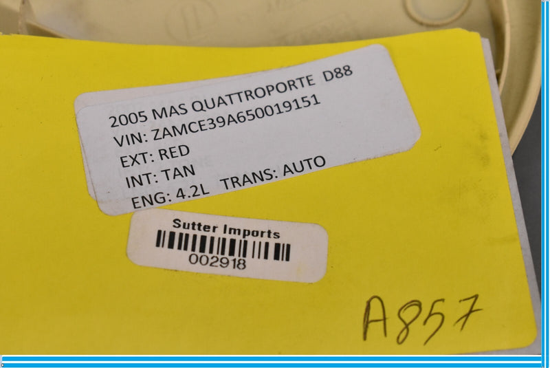 Load image into Gallery viewer, 04-08 Maserati Quattroporte Front Right Passenger Seat Lower Trim Cover Oem