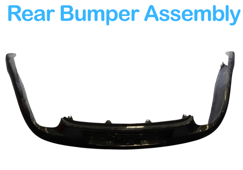 Load image into Gallery viewer, 10-15 Jaguar X351 XJ XJR Rear Bumper Cover Panel Assembly Black AW9317A958BA OEM