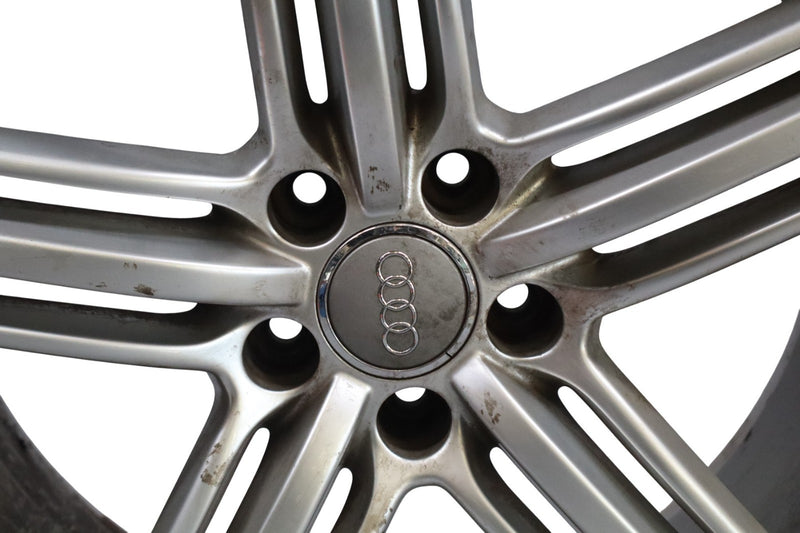 Load image into Gallery viewer, 11-17 Audi A8 A8L Quattro 9JX20H2 Spoke 5 Alloy Wheel Disc Rim Silver 20" Oem