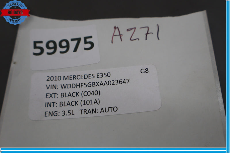 Load image into Gallery viewer, 10-16 Mercedes W212 E350 E500 Front Left Side Seat Inner Cover Trim Oem