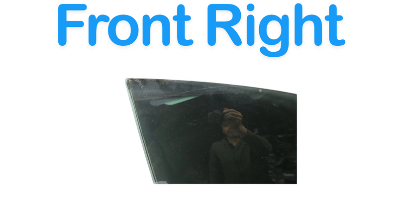 Load image into Gallery viewer, 11-18 Audi A8 A8L Quattro Front Right Passenger Side Door Window Glass Black Oem