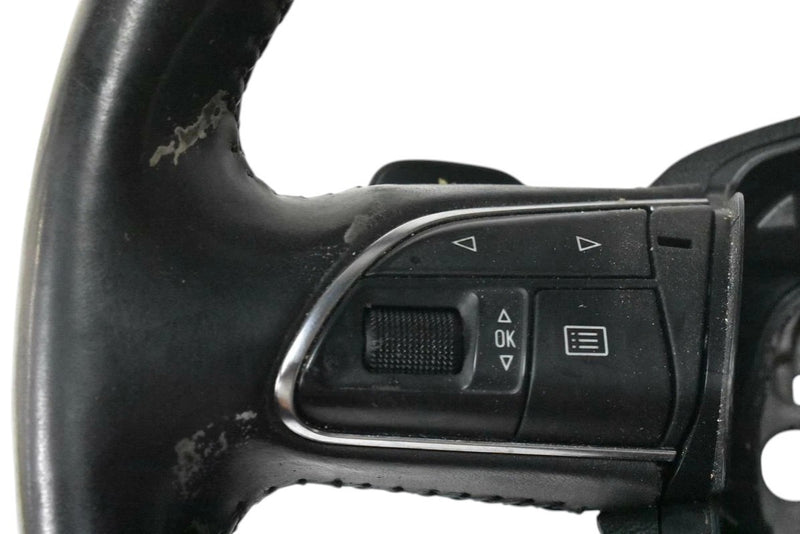 Load image into Gallery viewer, 11-18 Audi A8L A8 Spoke Leather Steering Wheel W/ Paddle Shifters OEM