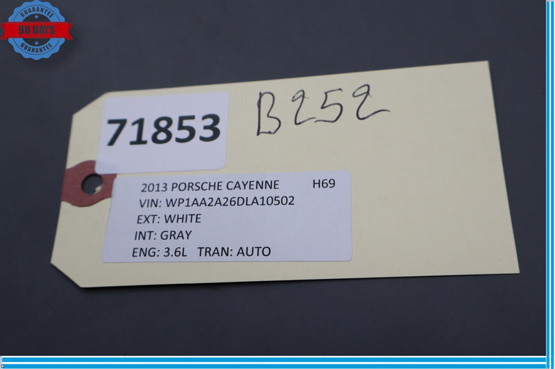 Load image into Gallery viewer, 11-17 Porsche Cayenne 958 Rear Seat Heat Lock Switch Control Panel 7P5927325 Oem