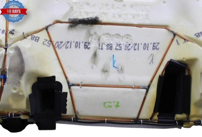 Load image into Gallery viewer, 12-18 Audi A6 Rear Bottom Lower Seat Bench Cushion Cover Black 4G0885375K OEM