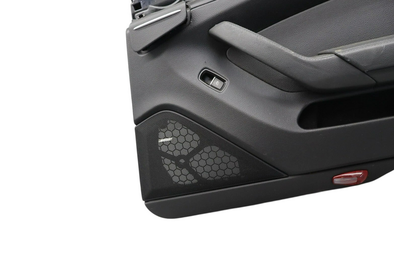 Load image into Gallery viewer, 10-16 Porsche Panamera Rear Right Side Interior Door Cover Panel Black Oem