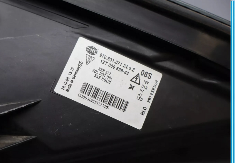 Load image into Gallery viewer, 10-13 Porsche Panamera 970 Front Left Driver Side Xenon Headlight Head Lamp OEM