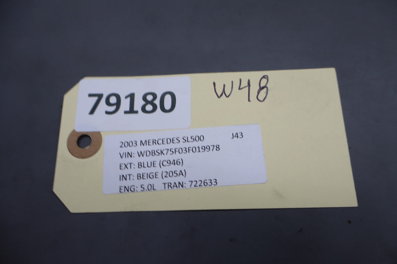 Load image into Gallery viewer, 03-12 Mercedes R230 SL500 SL600 Convertible Right Trunk Frame Lock Bracket OEM